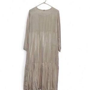 Maxi Boho Cream Color Women's Dress